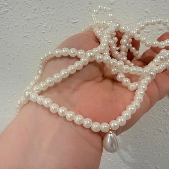 Wedding Pearl Head Chain main image 2